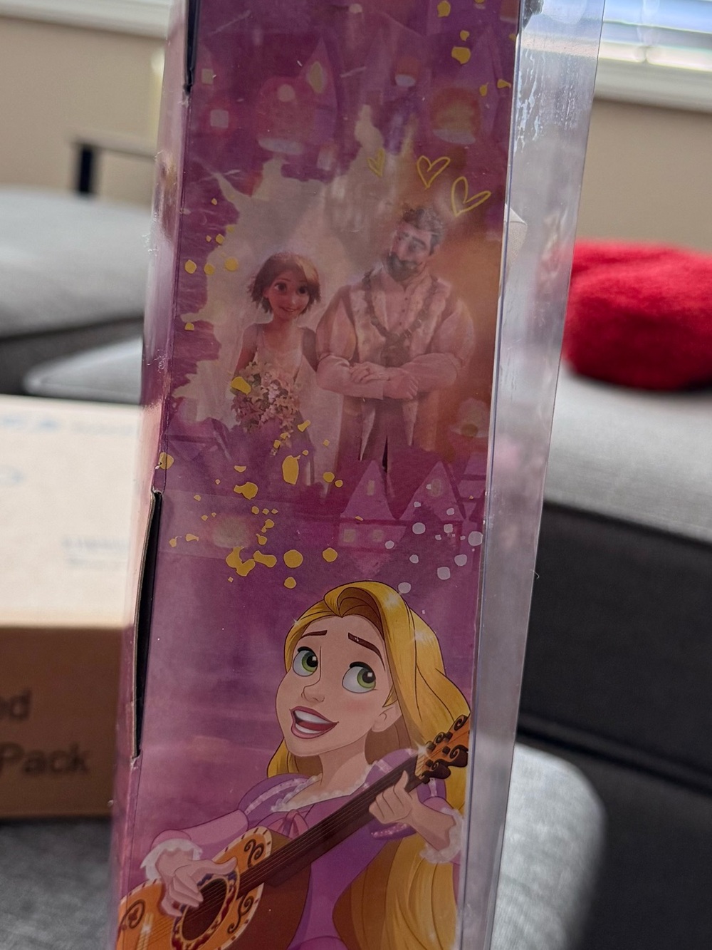 Disney Store Princess Rapunzel and Eugene Wedding Doll 12in Set Tangled Flynn - Picture 9 of 9